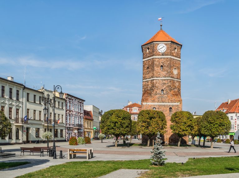 Wieża ratuszowa w Żninie
